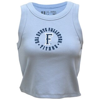 Uscape Cal State Fullerton Ribbed Tank - Blue